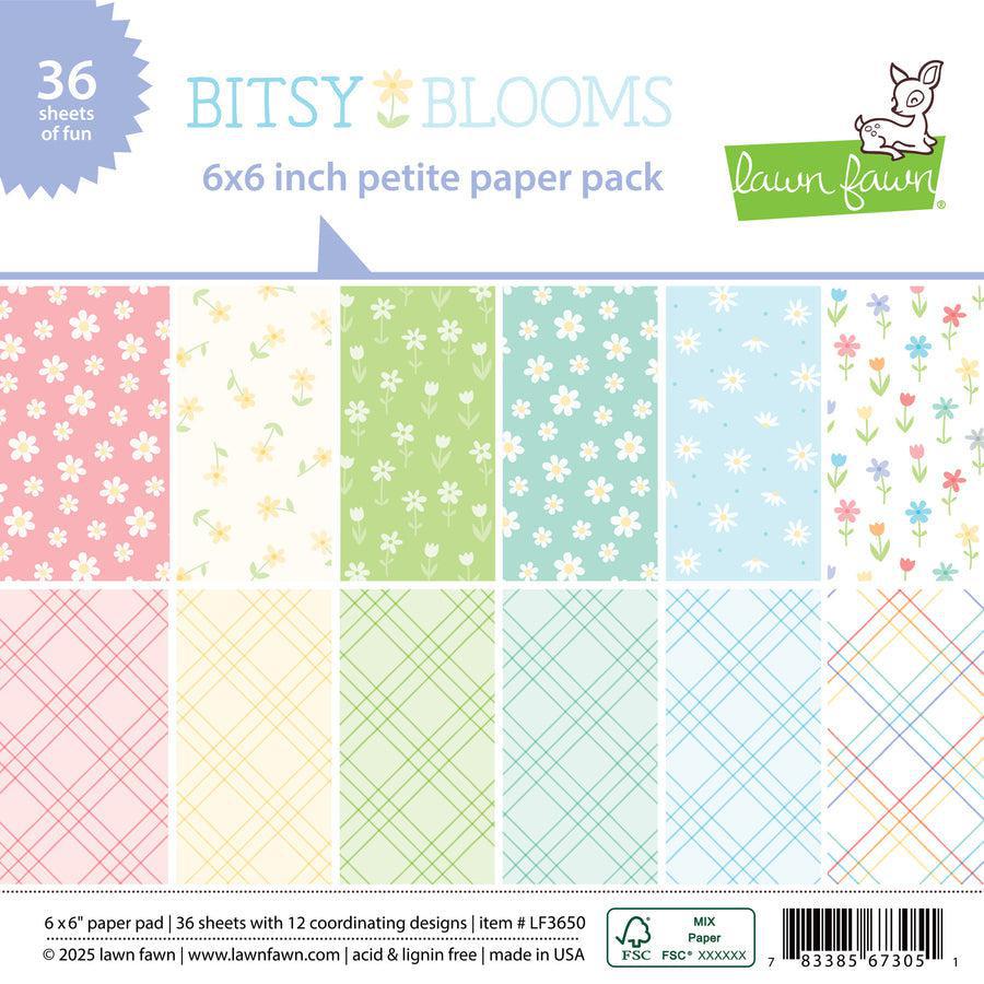 Lawn Fawn Petite Paper Pack - Bitsy Blooms