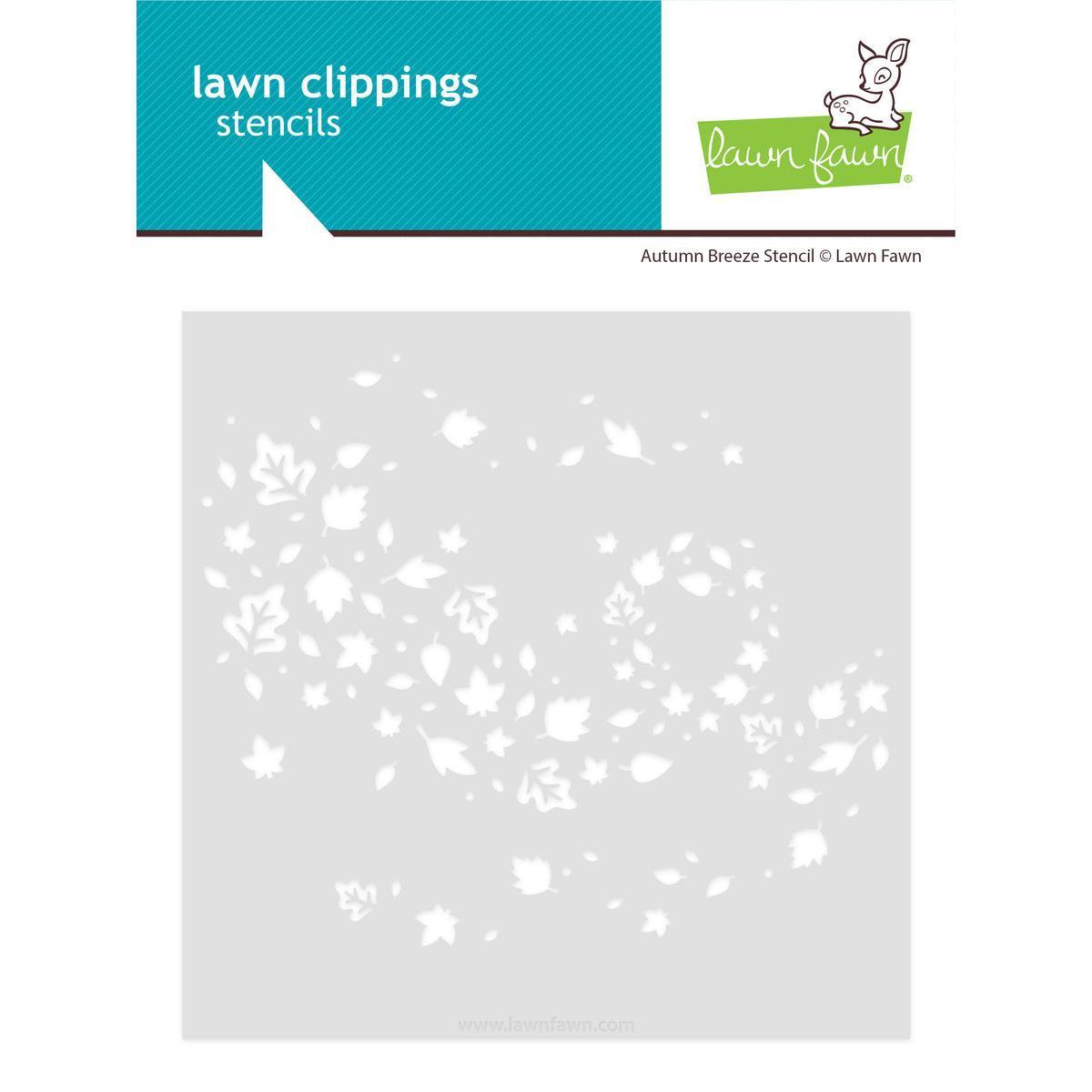 Lawn Fawn Stencils - Autumn Breeze