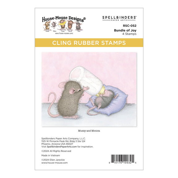 Spellbinders Cling Stamps - Bundle of Joy