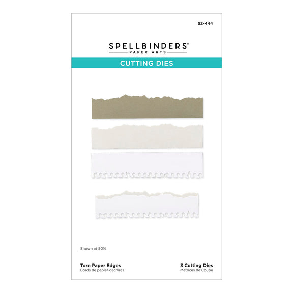 Spellbinders Dies - Torn Paper Edges