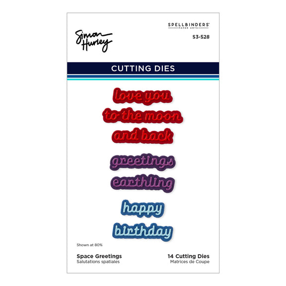 Spellbinders Dies - Space Greetings