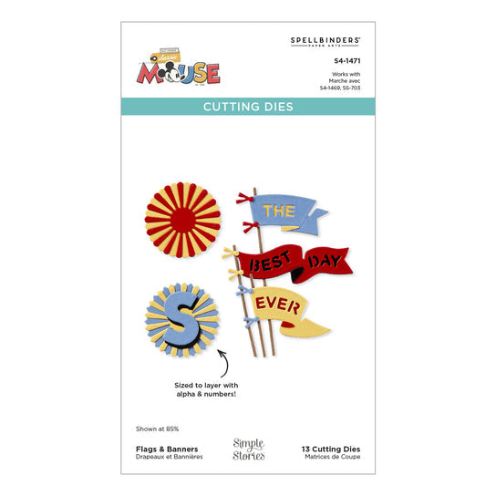 Spellbinders Dies - Flags & Banners