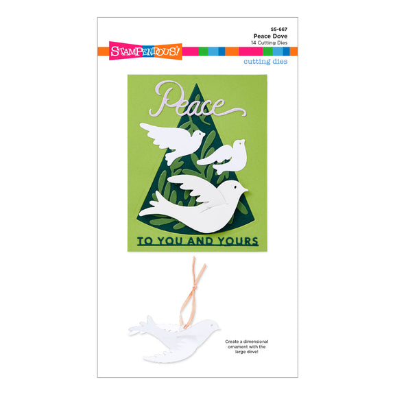 Spellbinders Dies - Peace Dove