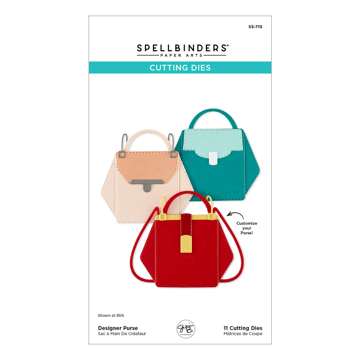 Spellbinders Dies - Designer Purse