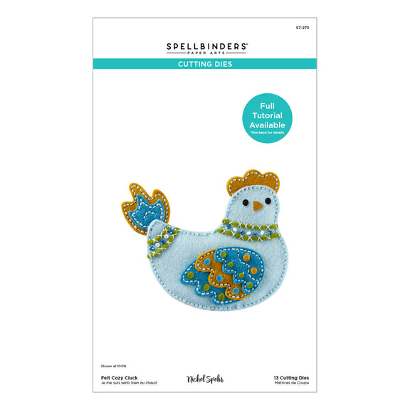 Spellbinders Dies - Felt Cozy Cluck