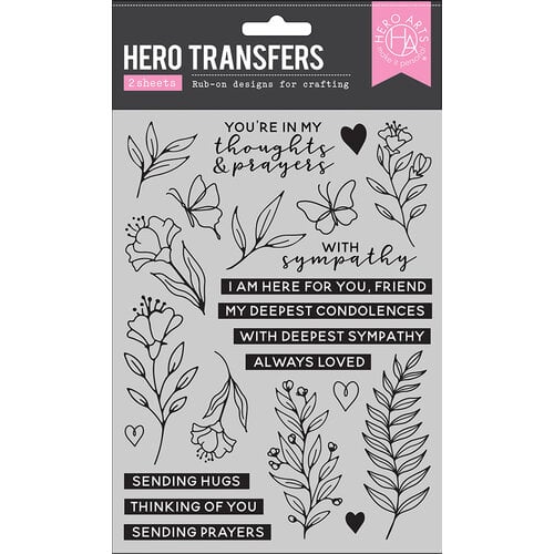Hero Arts Hero Transfers - With Sympathy