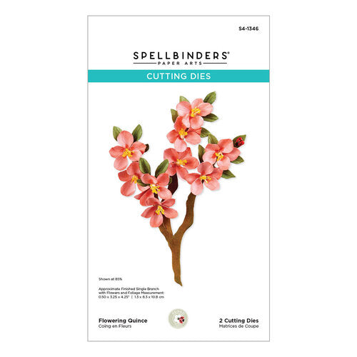 Spellbinders Dies - Flowering Quince