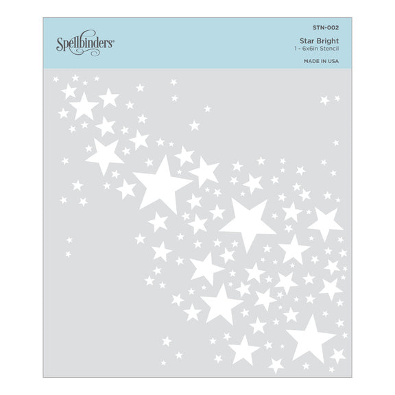 Spellbinders Stencils - Star Bright