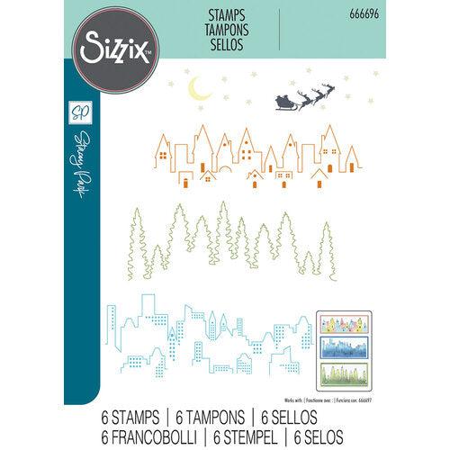 Sizzix Clear Stamps - Cosmopolitan, The View
