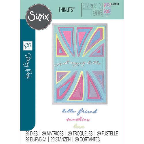 Sizzix Thinlits Dies - Cosmopolitan, Swank Spirals