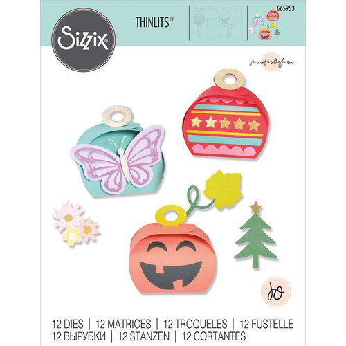 Sizzix Thinlits Dies - Holiday Gift Box