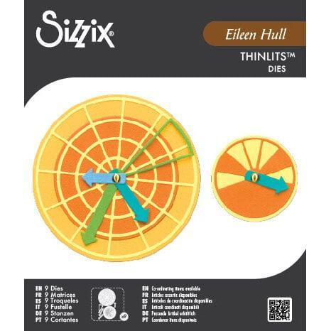 Sizzix Thinlits Dies - Rainbow Wheels