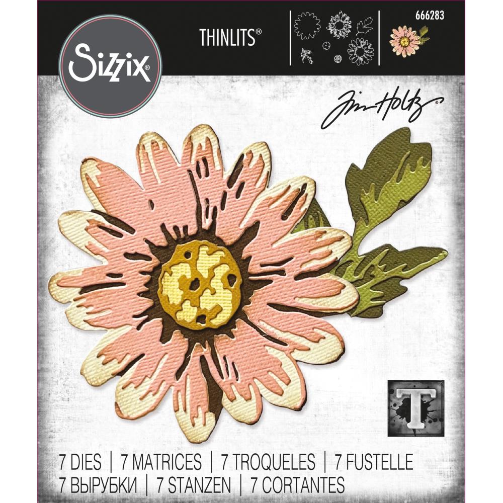 Sizzix Tim Holtz - Thinlits Dies - Blossom