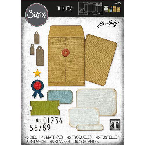 Sizzix Thinlits Dies - Collector by Tim Holtz