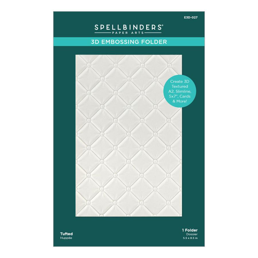 Spellbinders 3D Embossing Folder - Tufted