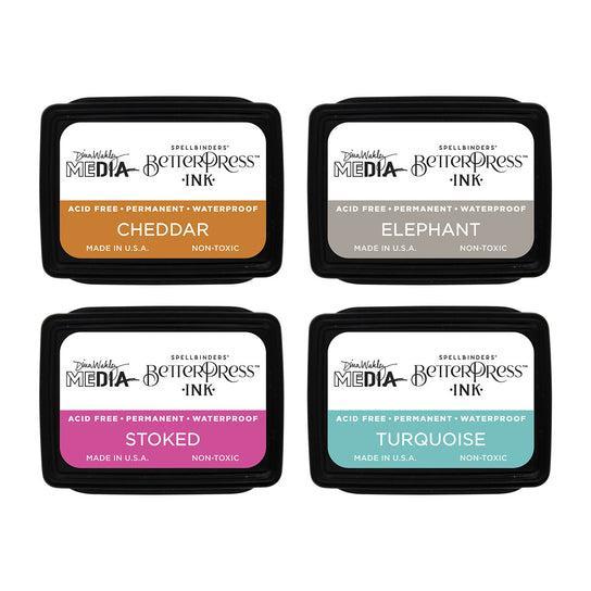 Spellbinders BetterPress - Mini Ink Set - Dina's Faves