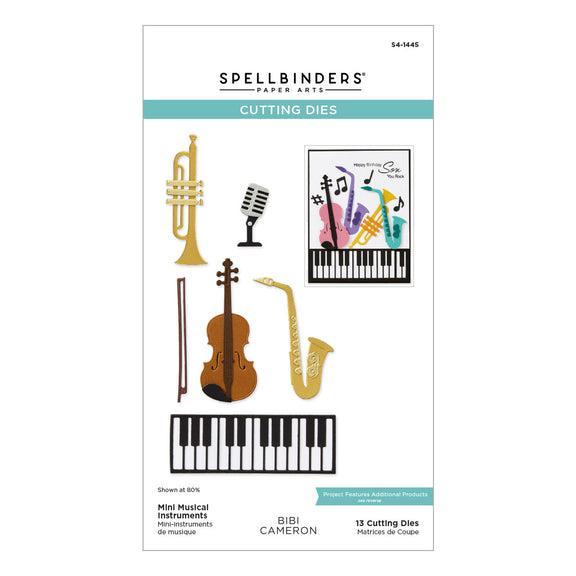 Spellbinders Dies - Mini Musical Instruments