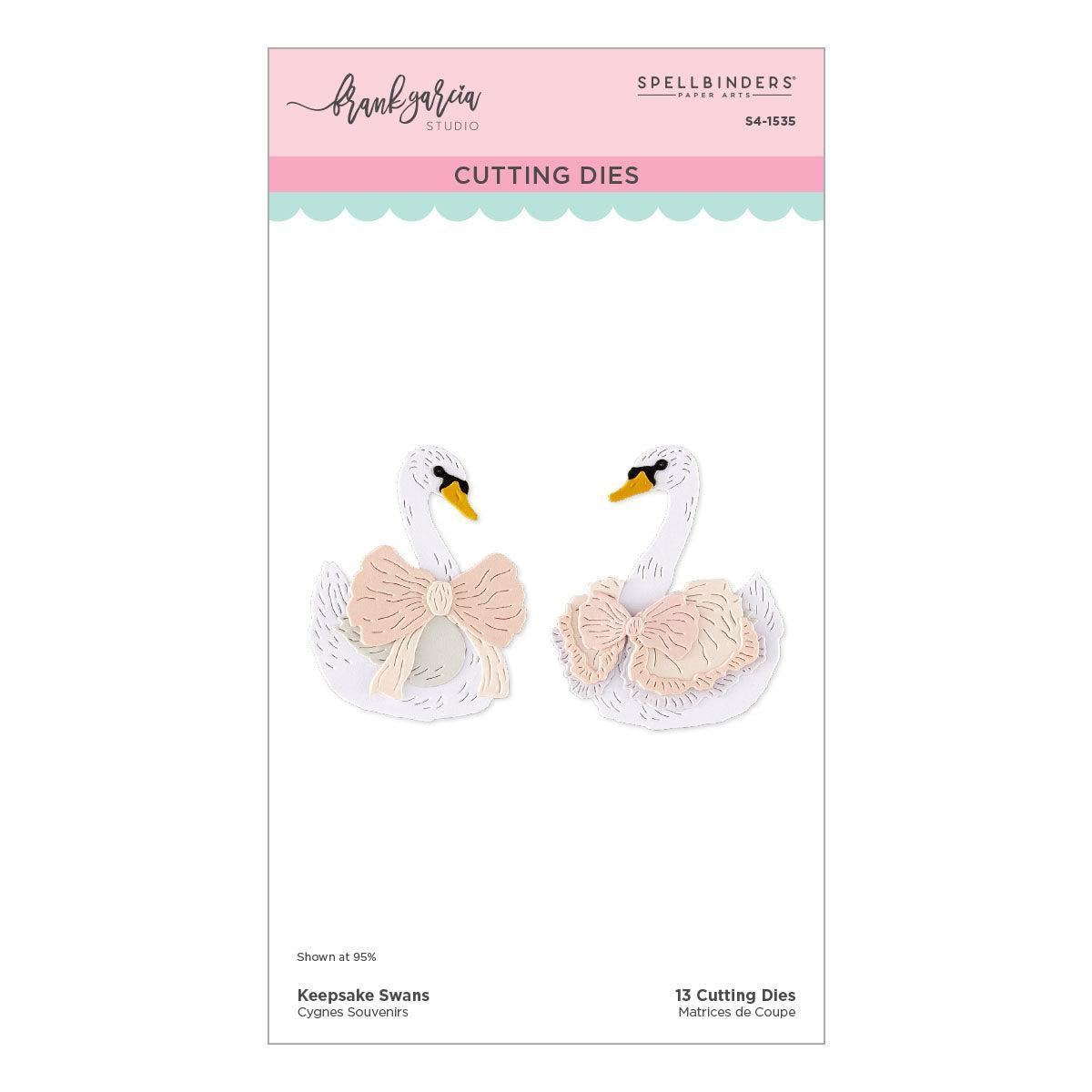 Spellbinders Dies - Keepsake Swans