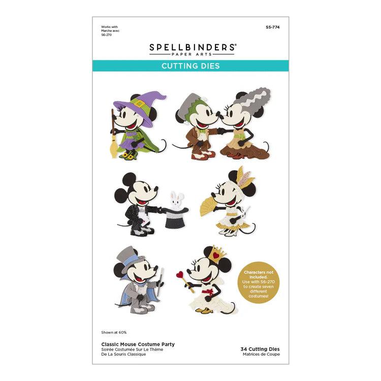 Spellbinders Dies - Classic Mouse Costume Party