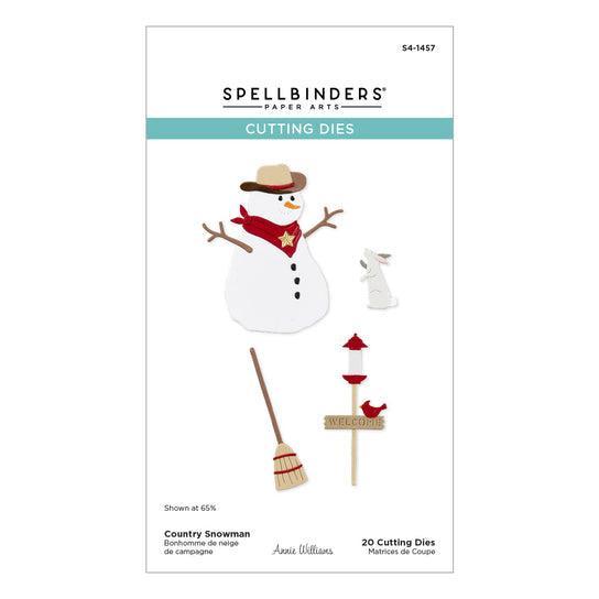 Spellbinders Dies - Country Snowman