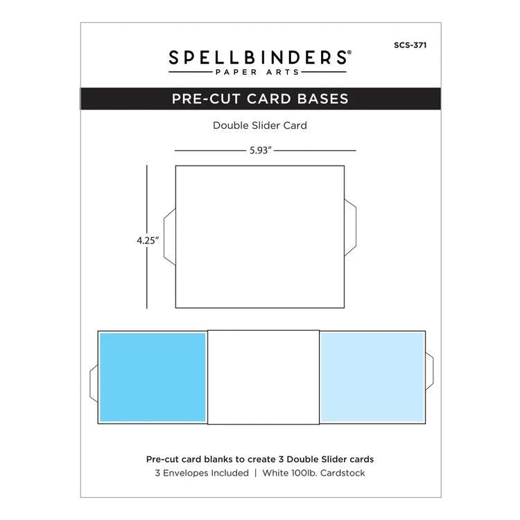 Spellbinders - Double Slider Kinetic Card Blanks