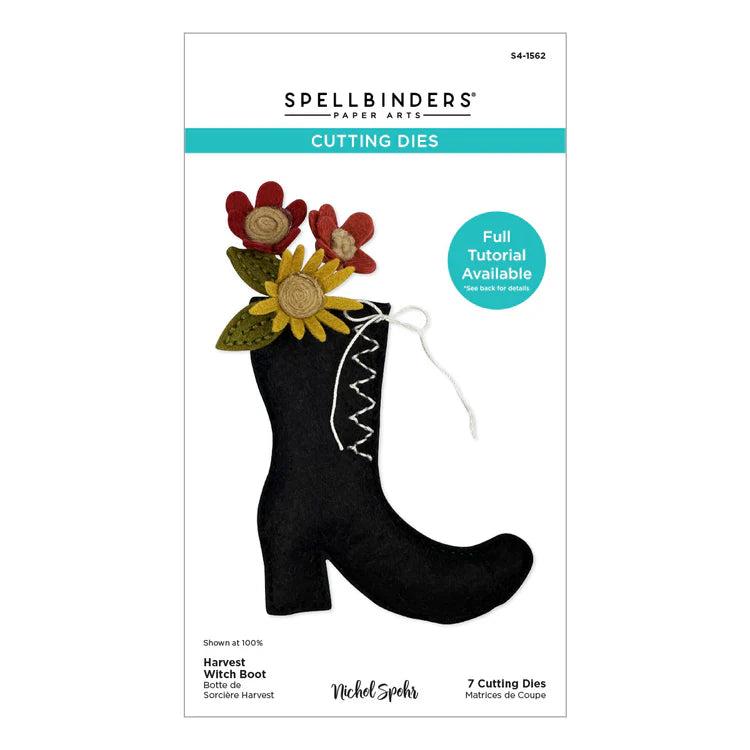 Spellbinders Dies - Felt Harvest Witch Boot