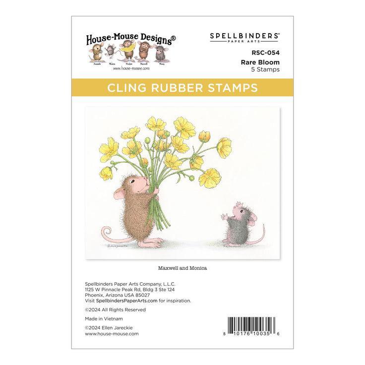 Spellbinders Cling Stamps - Rare Bloom