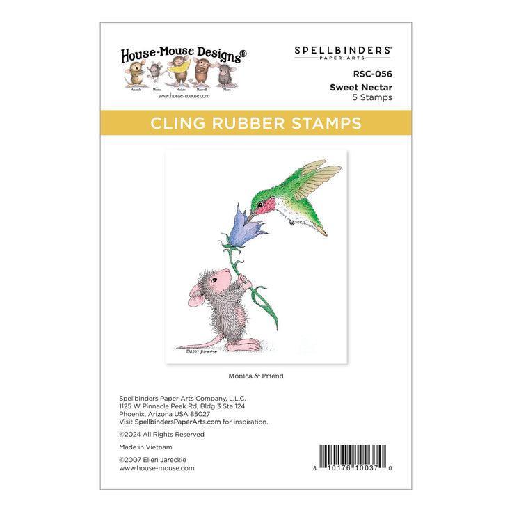 Spellbinders Cling Stamps - Sweet Nectar