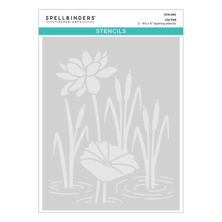 Spellbinders Stencils - Lily Pad