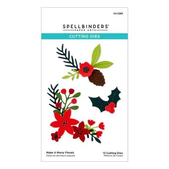 Spellbinders Dies - Make It Merry Florals