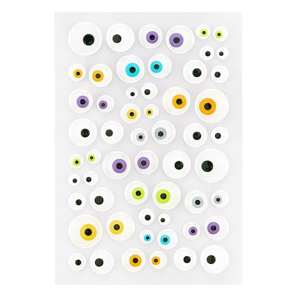 Spellbinders Enamel Stickers - Monster Eyes