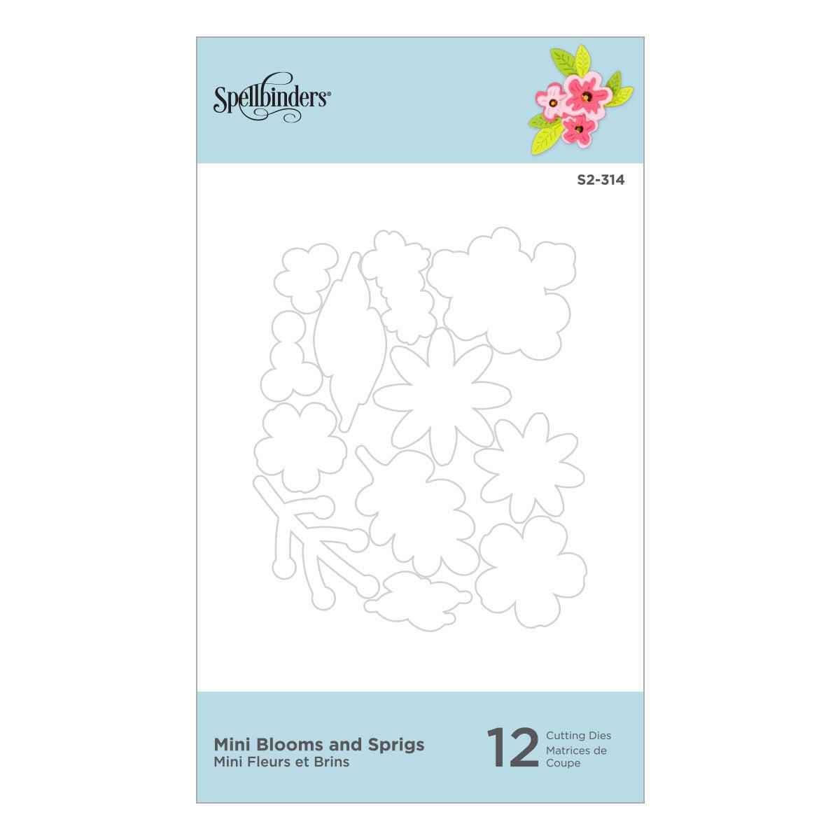 Spellbinders Dies - Mini Blooms and Sprigs