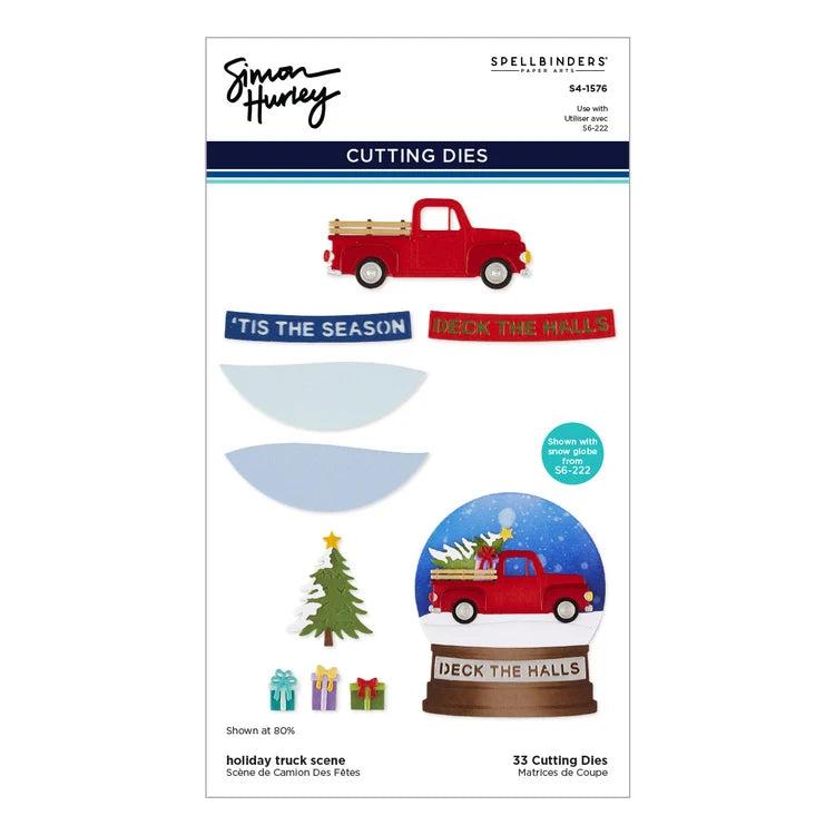 Spellbinders Dies - Holiday Truck Scene