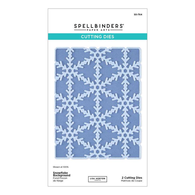 Spellbinders Dies - Snowflake Background
