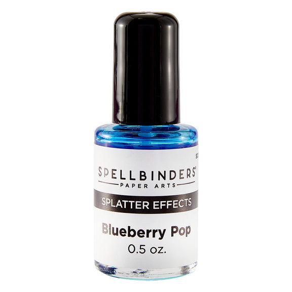 Spellbinders Splatter Effects - Blueberry Pop