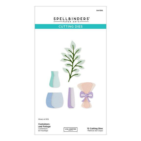 Spellbinders Dies - Containers and Foliage