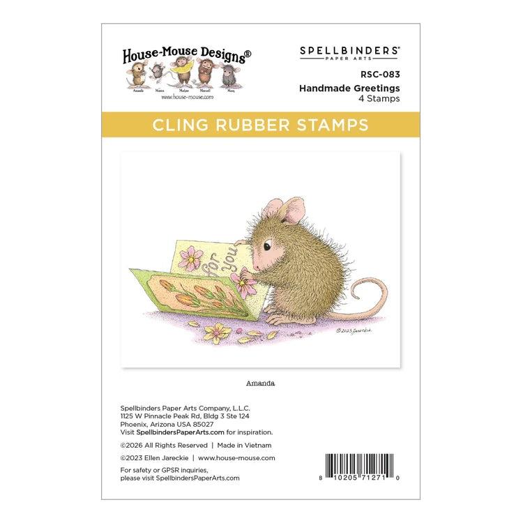 Spellbinders Cling Stamps - Handmade Greetings