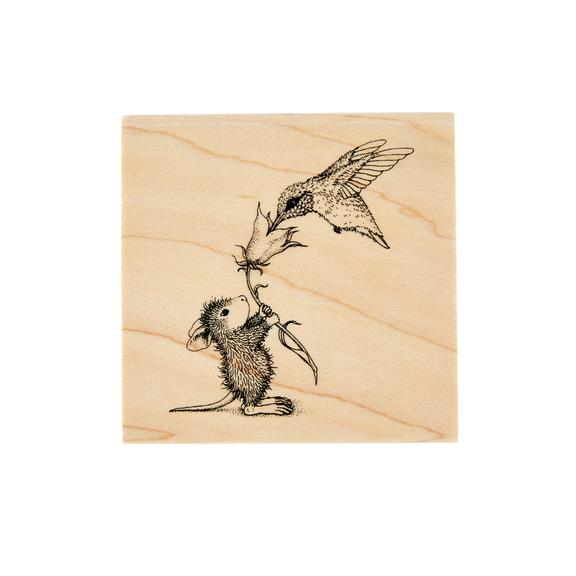 Spellbinders Wood Mount Stamps - House-Mouse Sweet Nectar