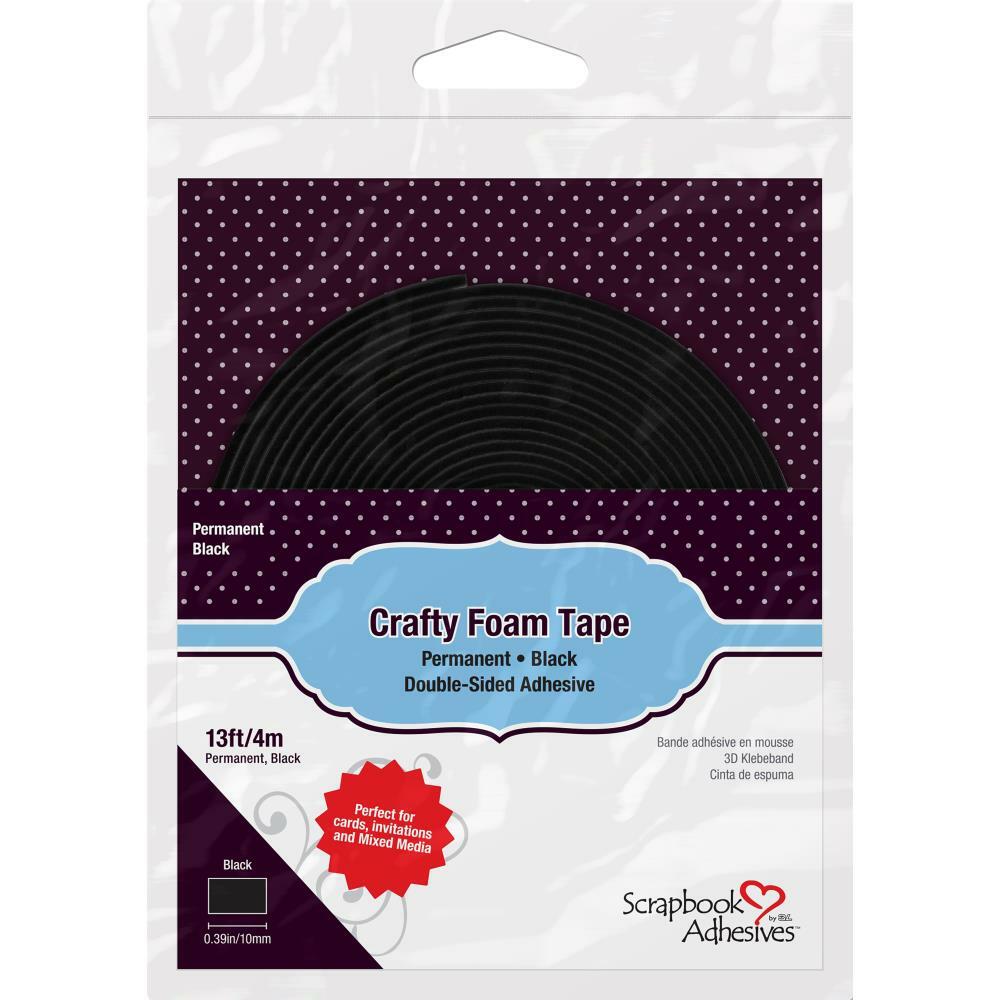 Scrapbook Adhesives Crafty Foam Tape - Black