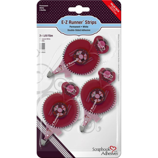 Scrapbook Adhesives E-Z Runner Strips Value Pack 3 pack