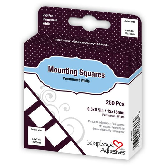 Scrapbook Adhesives Mounting Squares - Permanent, 250 pk