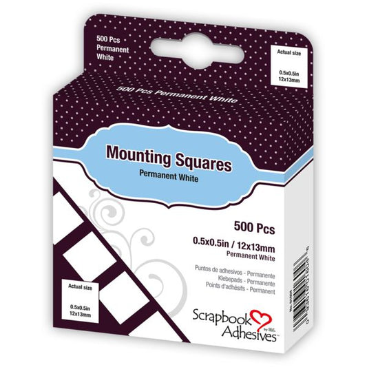 Scrapbook Adhesives Mounting Squares - Permanent, 500 pk