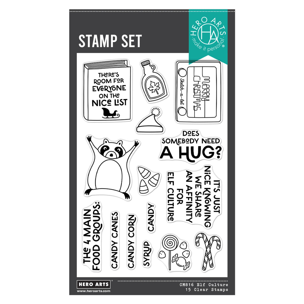 Hero Arts Clear Stamps - Elf Culture