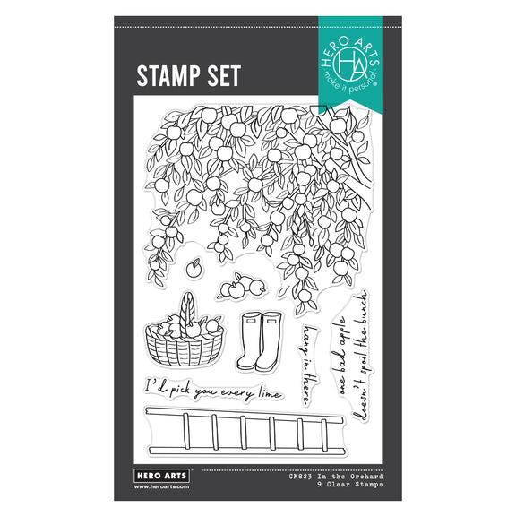 Hero Arts Clear Stamps - In The Orchard