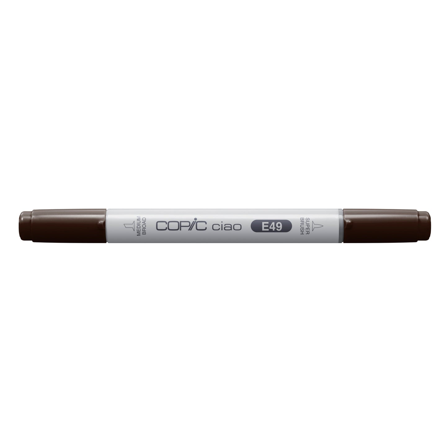 Copic Ciao Marker - Dark Bark - E49