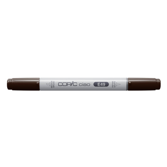 Copic Ciao Marker - Dark Bark - E49