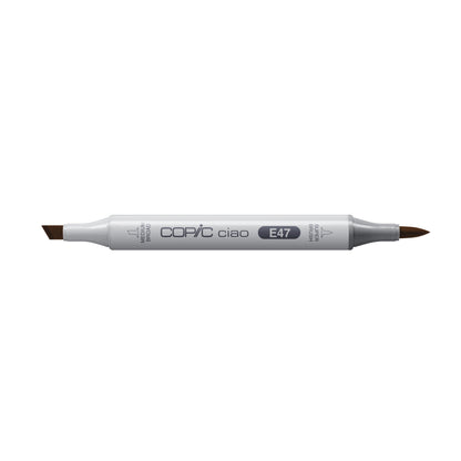 Copic Ciao Marker - Dark Brown - E47