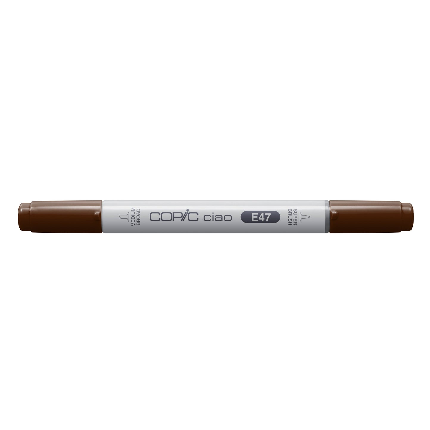 Copic Ciao Marker - Dark Brown - E47