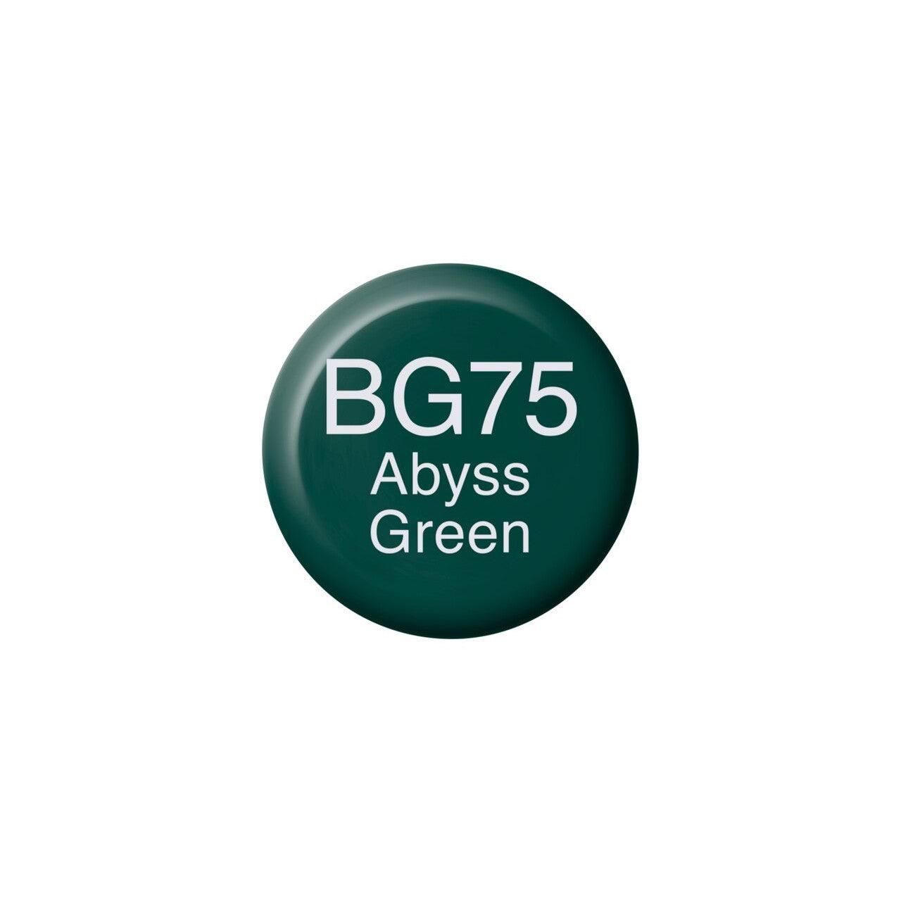 Copic Ink - BG75 - Abyss Green