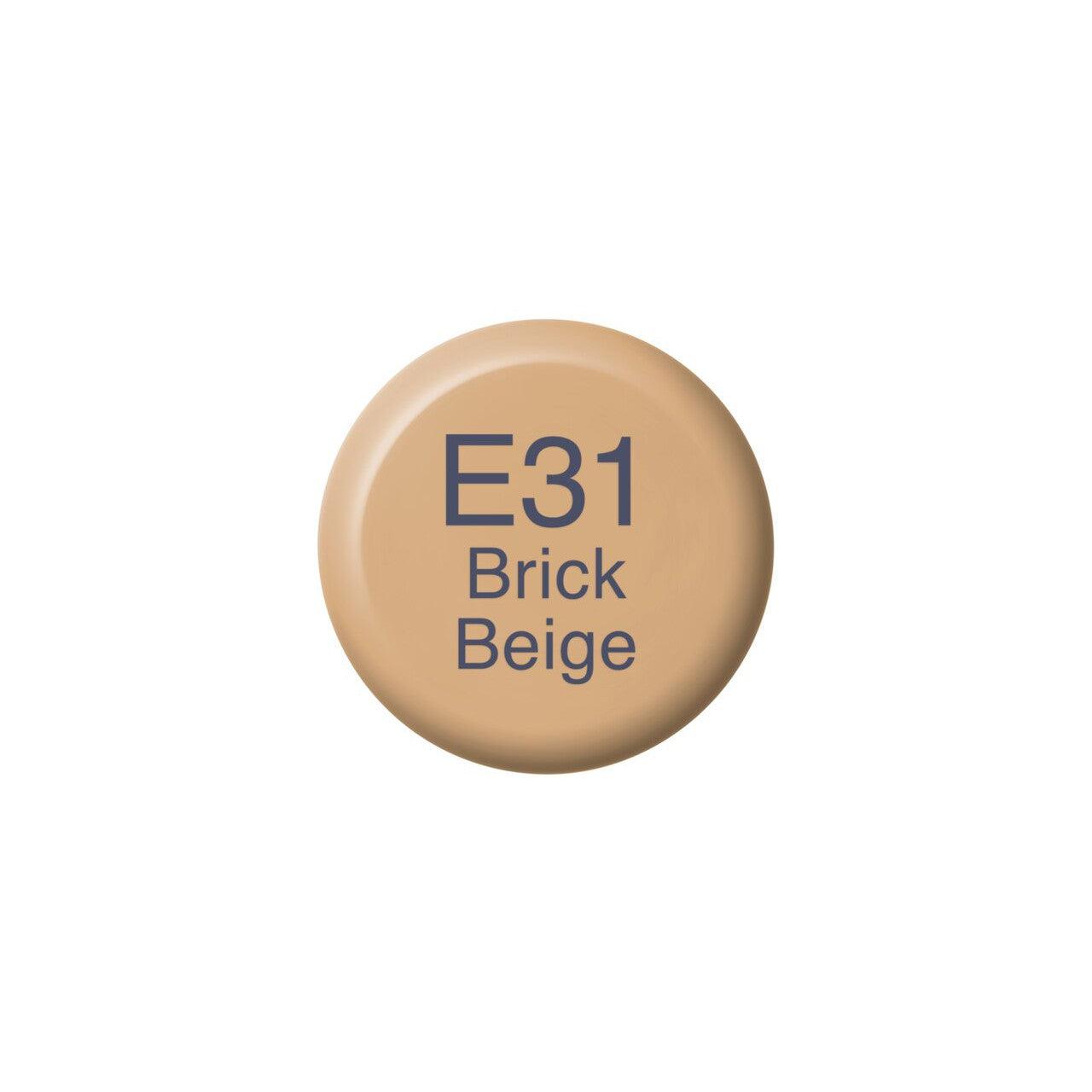 Copic Ink - E31 - Brick Beige